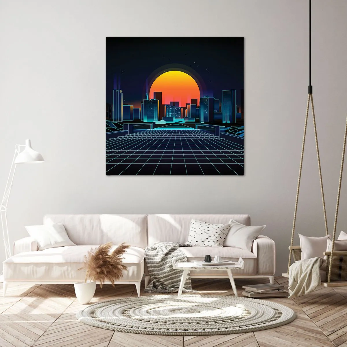Obraz na plátně - Pořád chcete do reálu? - 60x60 cm