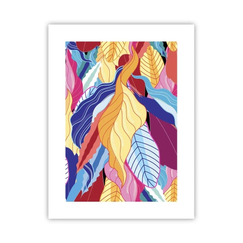 Plakát - Barevný nepořádek - 30x40 cm