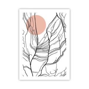 Plakát - V síti větviček - 50x70 cm