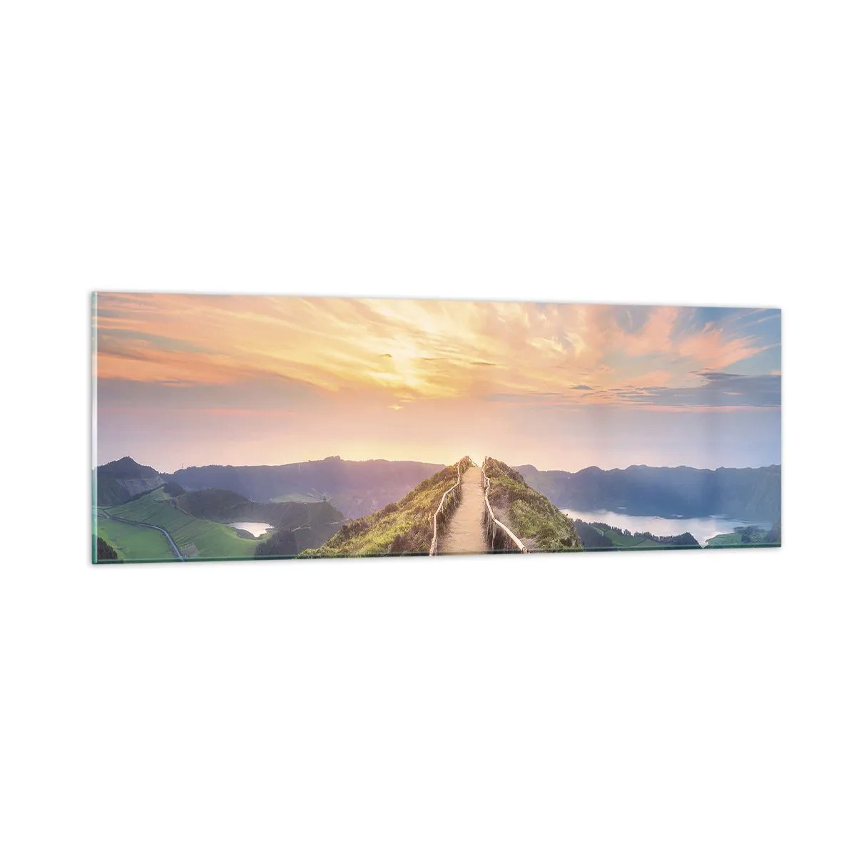 Obraz na skle - Blízko nebe - 90x30 cm