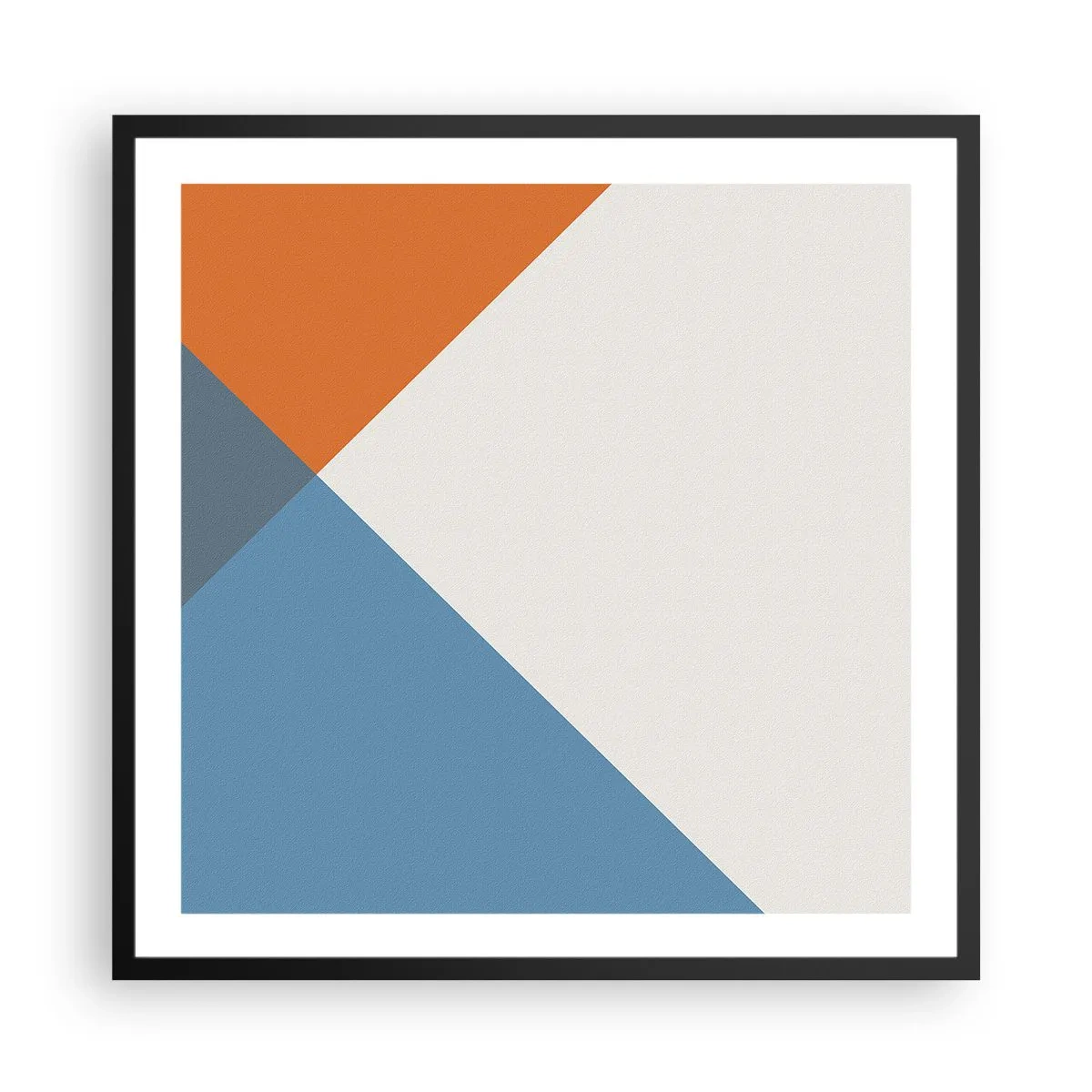 Plakát v černém rámu - Pod úhlem… - 60x60 cm