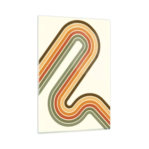 Obraz na skle - Kličkování do cíle - 80x120 cm