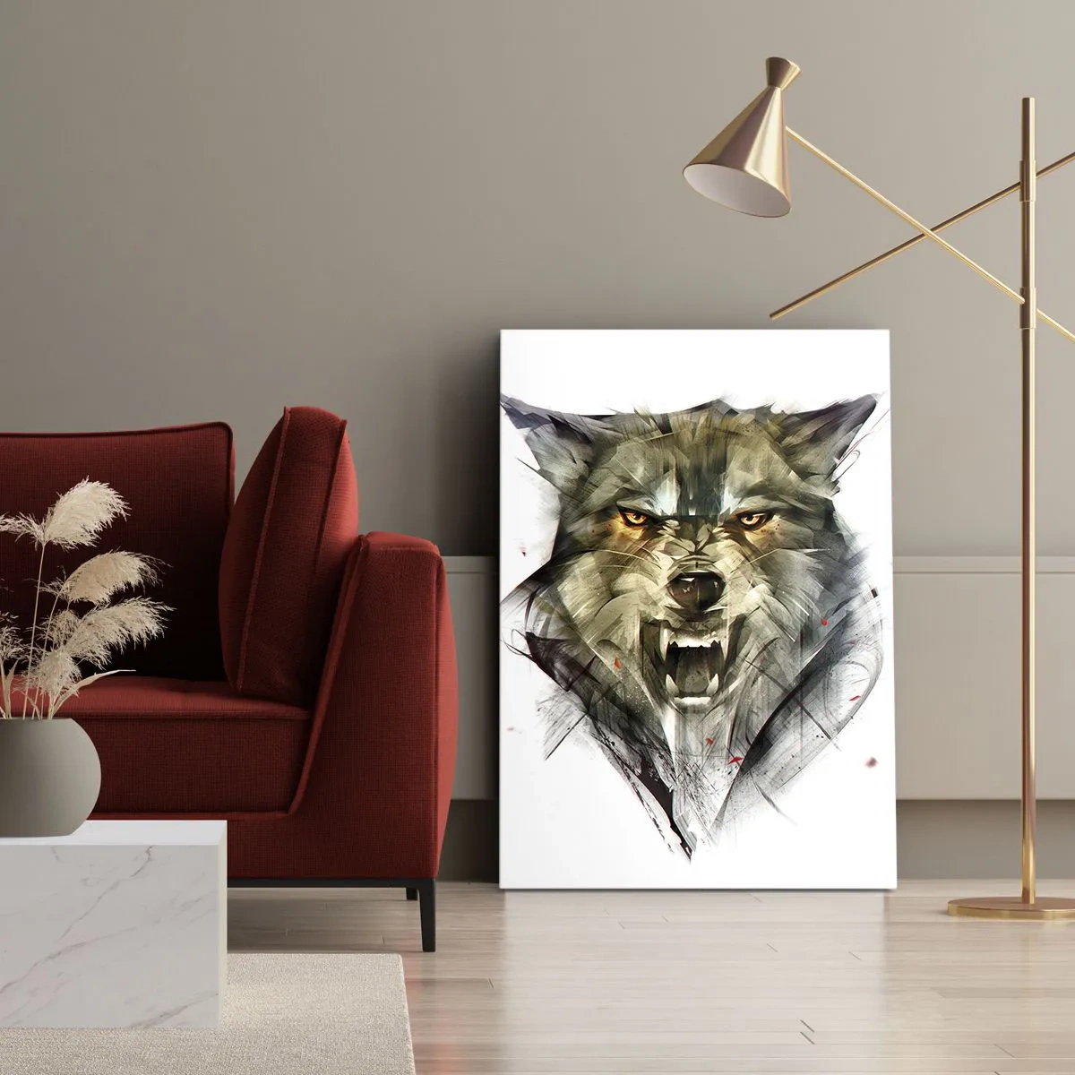 Obraz na plátně - Ani krok! - 50x70 cm