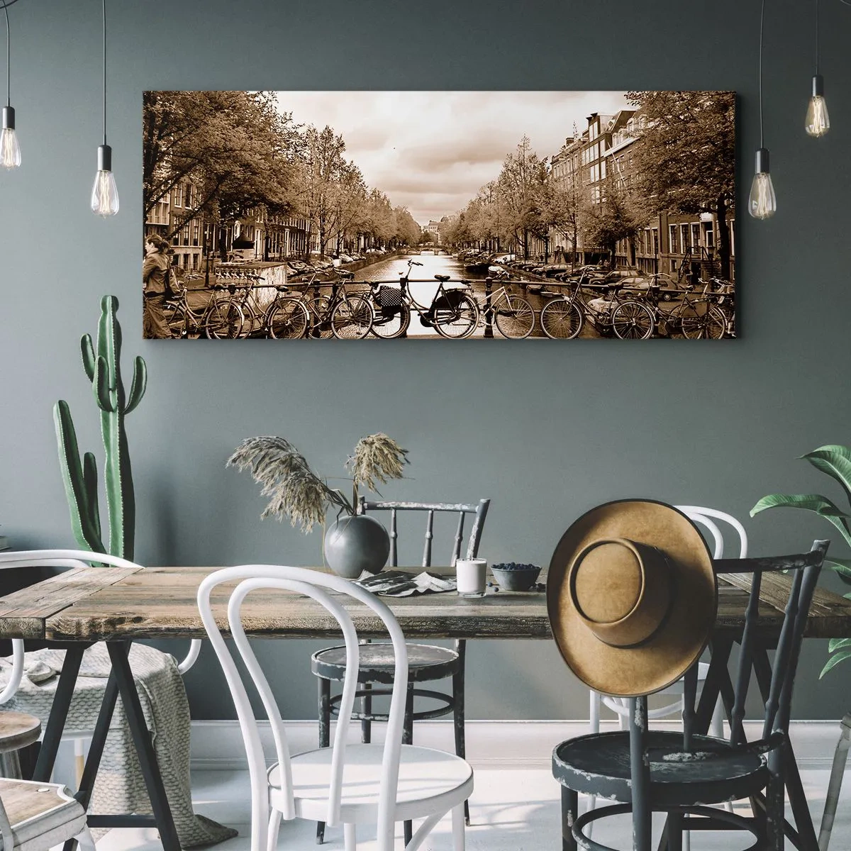 Obraz na plátně - Nizozemské klima - 120x50 cm