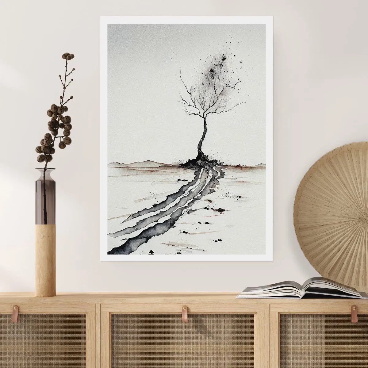 Plakát - Zimní melancholie - 40x50 cm