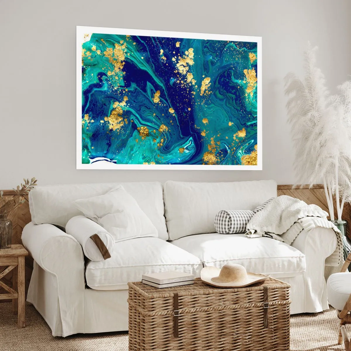 Plakát - Plátky slunce  - 100x70 cm