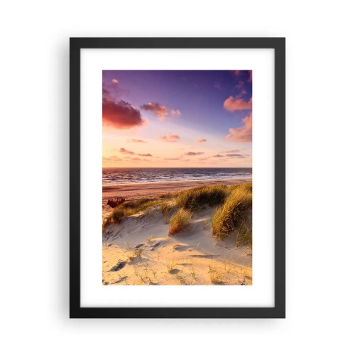 Plakát v černém rámu - Už v létě voní vzduch - 30x40 cm