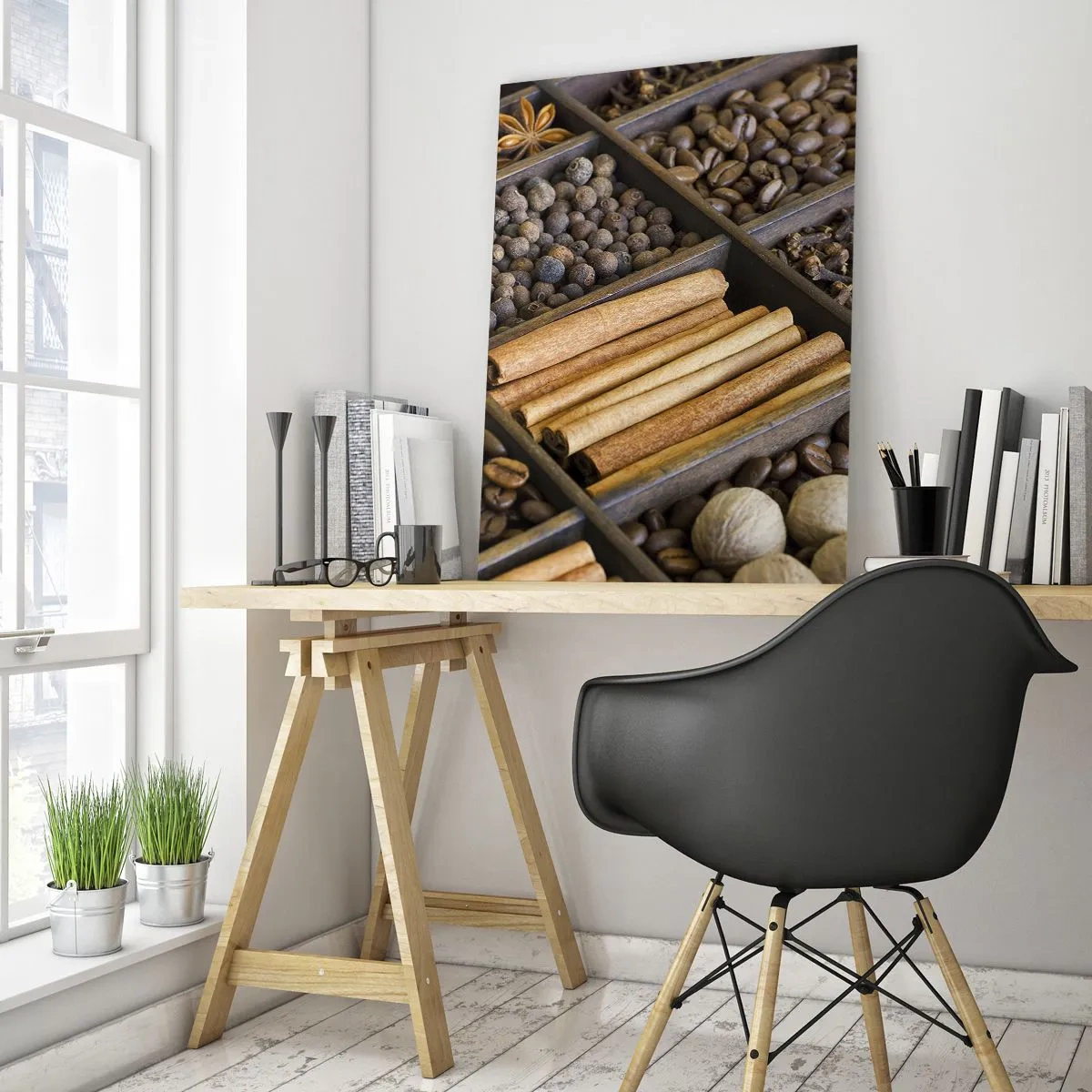 Obraz na skle - Pokladnice vůní - 50x70 cm