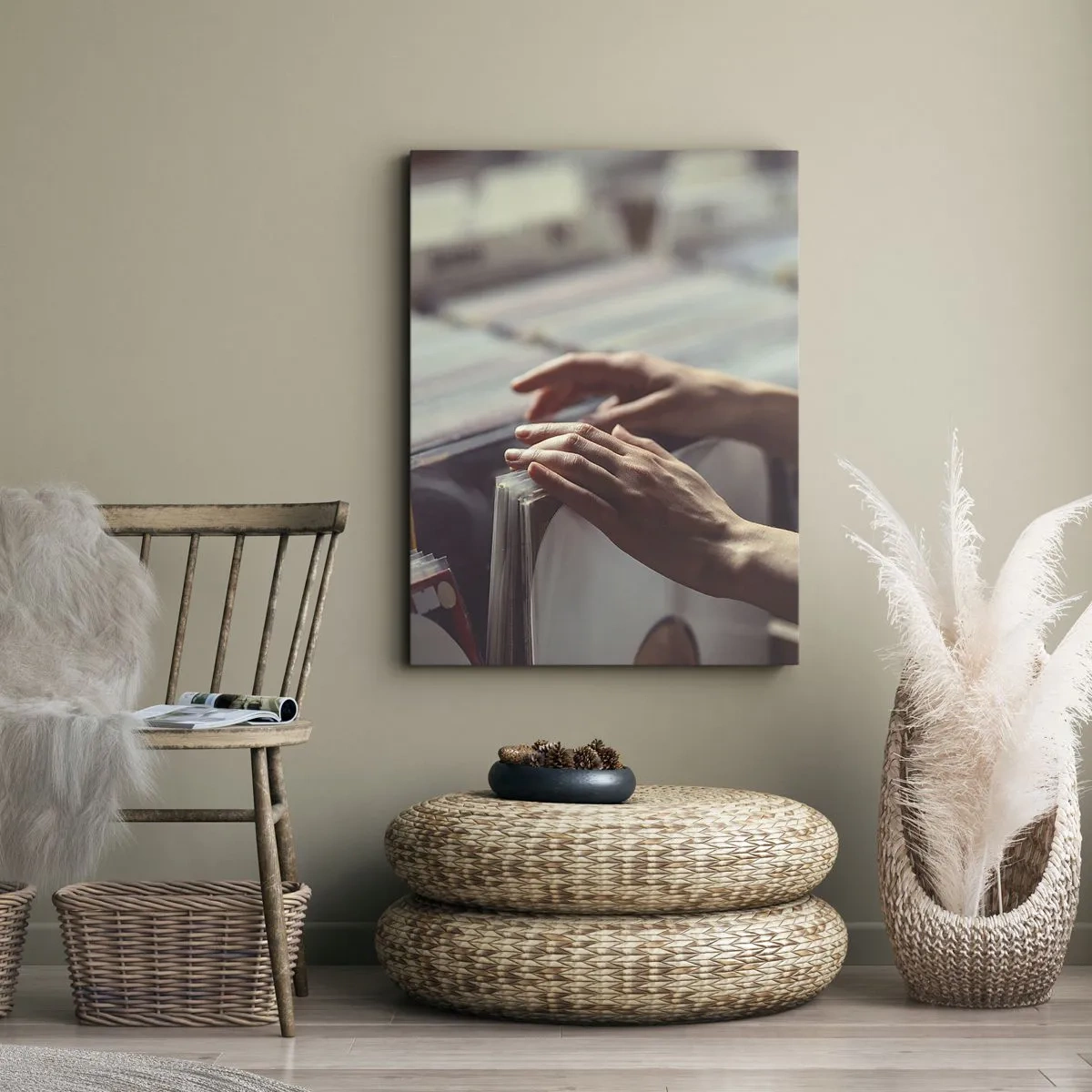 Obraz na plátně - Hledání emocí - 70x100 cm