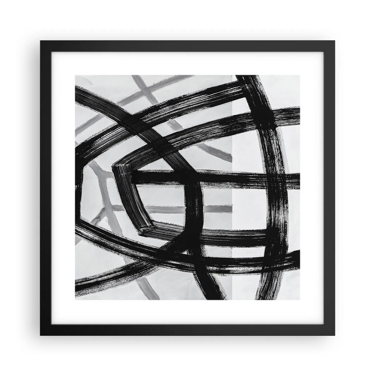 Plakát v černém rámu - Hloubka - 40x40 cm