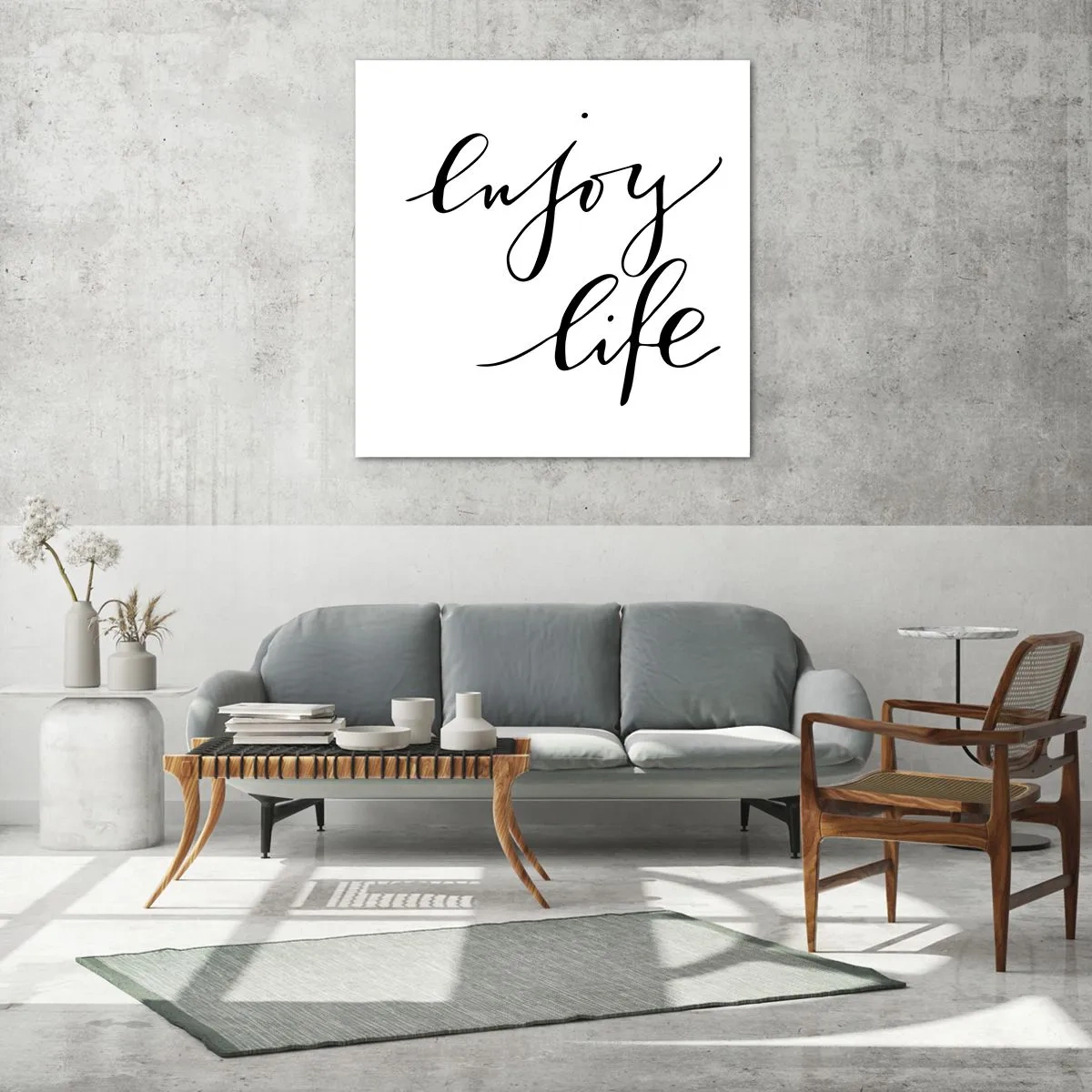 Obraz na skle - Není co dodat… - 60x60 cm