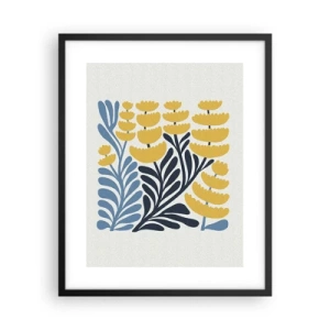 Plakát v černém rámu - Sluneční záhon - 40x50 cm