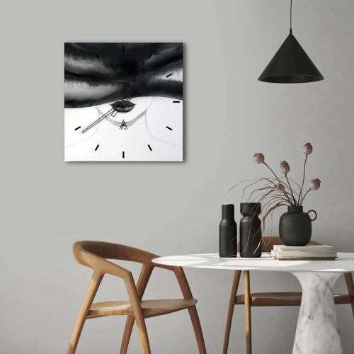 Nástěnné hodiny - Smyslná záhada - 40x40 cm