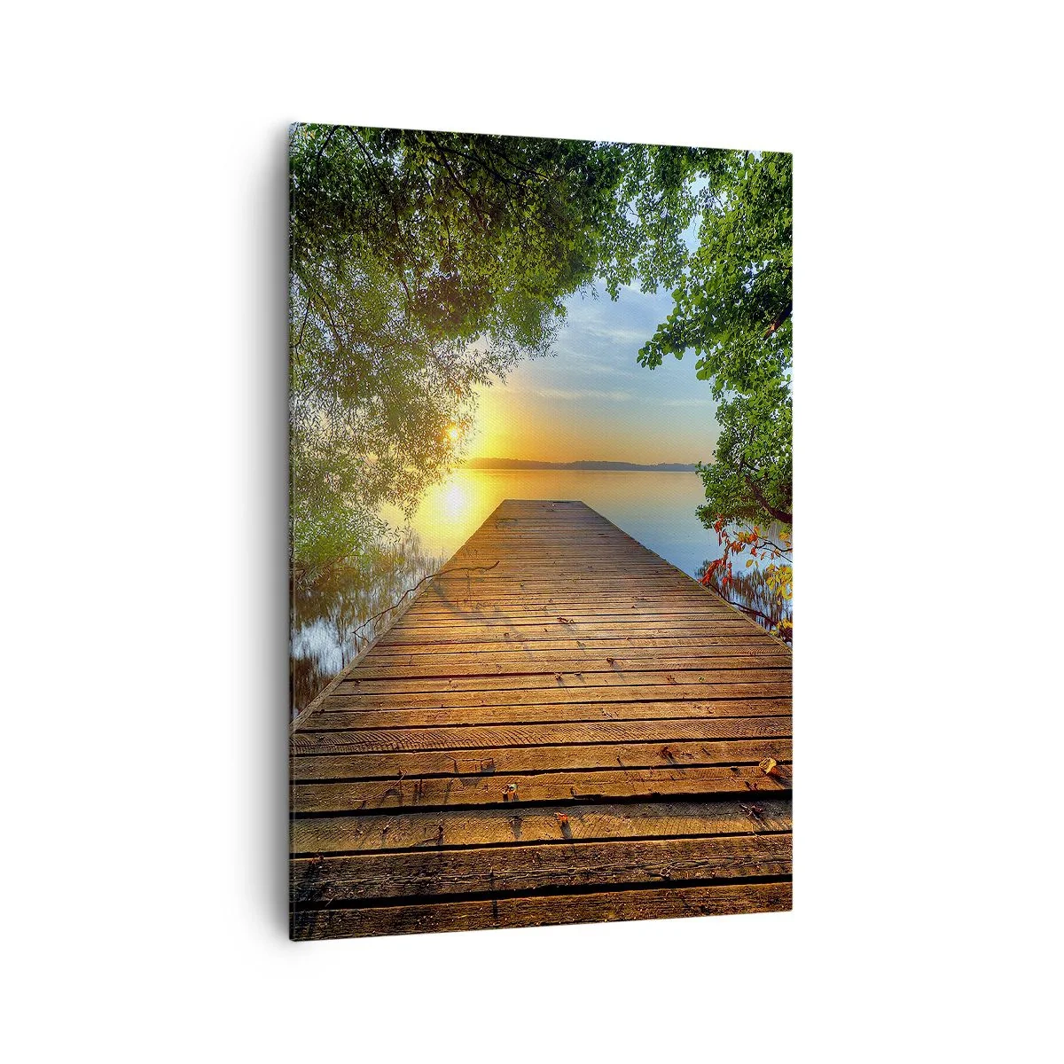 Obraz na plátně - Nespěchej, posaď se - 70x100 cm