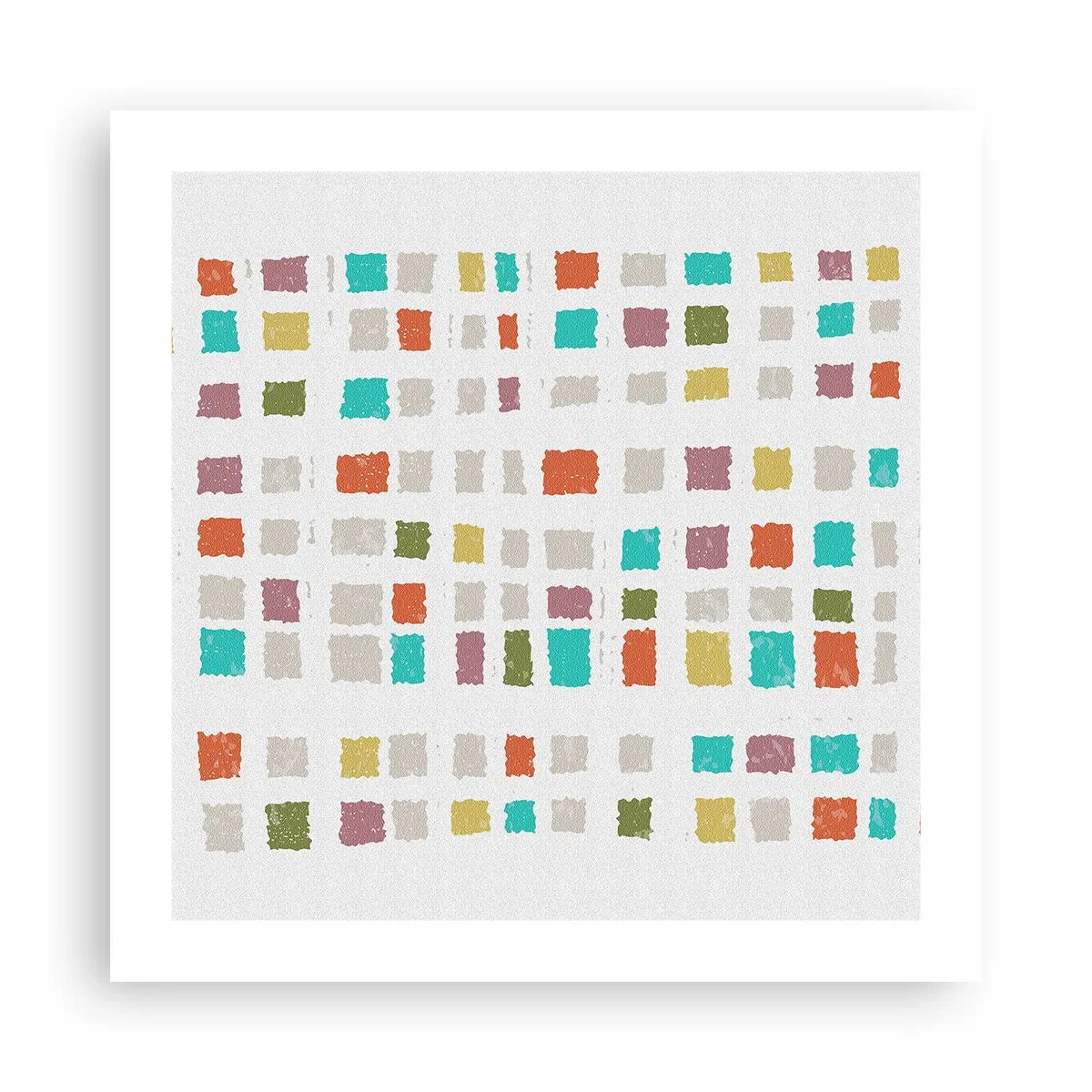 Plakát - Neznámá hra - 50x50 cm