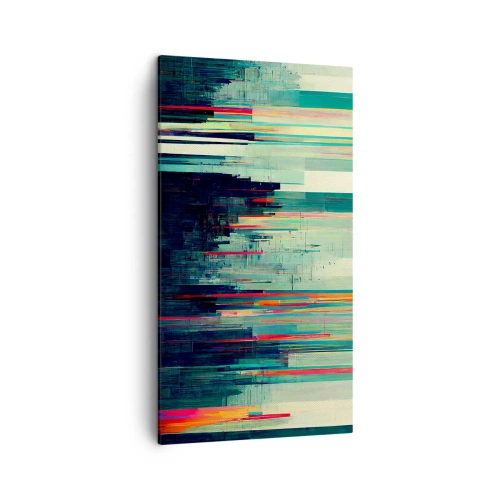 Obraz na plátně - Futuristické město - 45x80 cm