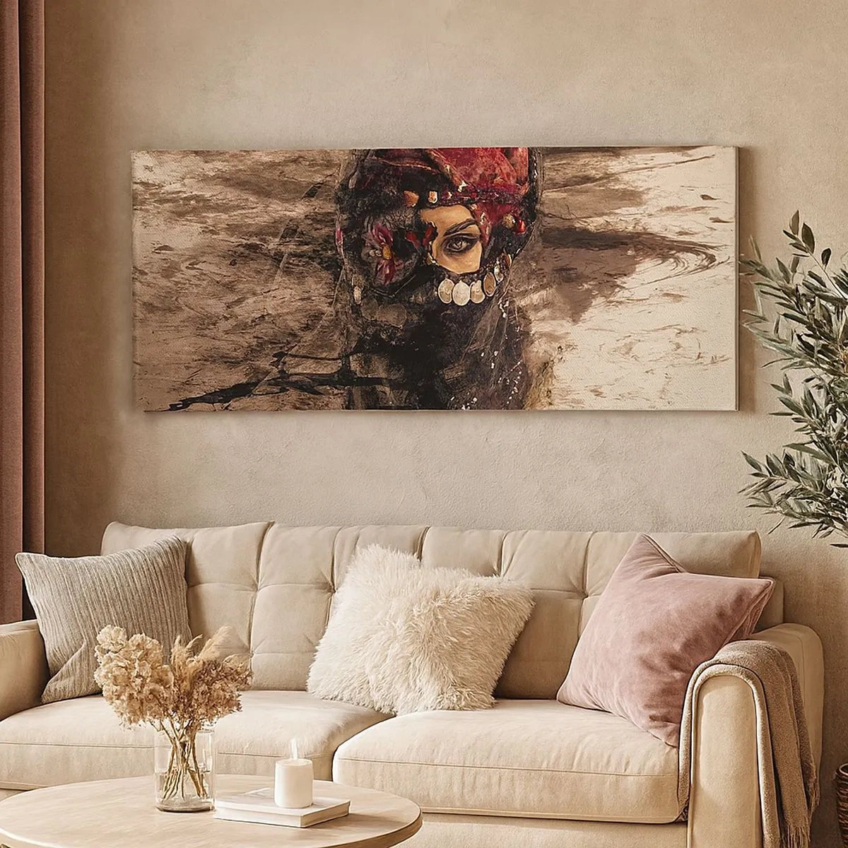 Obraz na plátně - Přinejmenším znepokojující - 100x40 cm