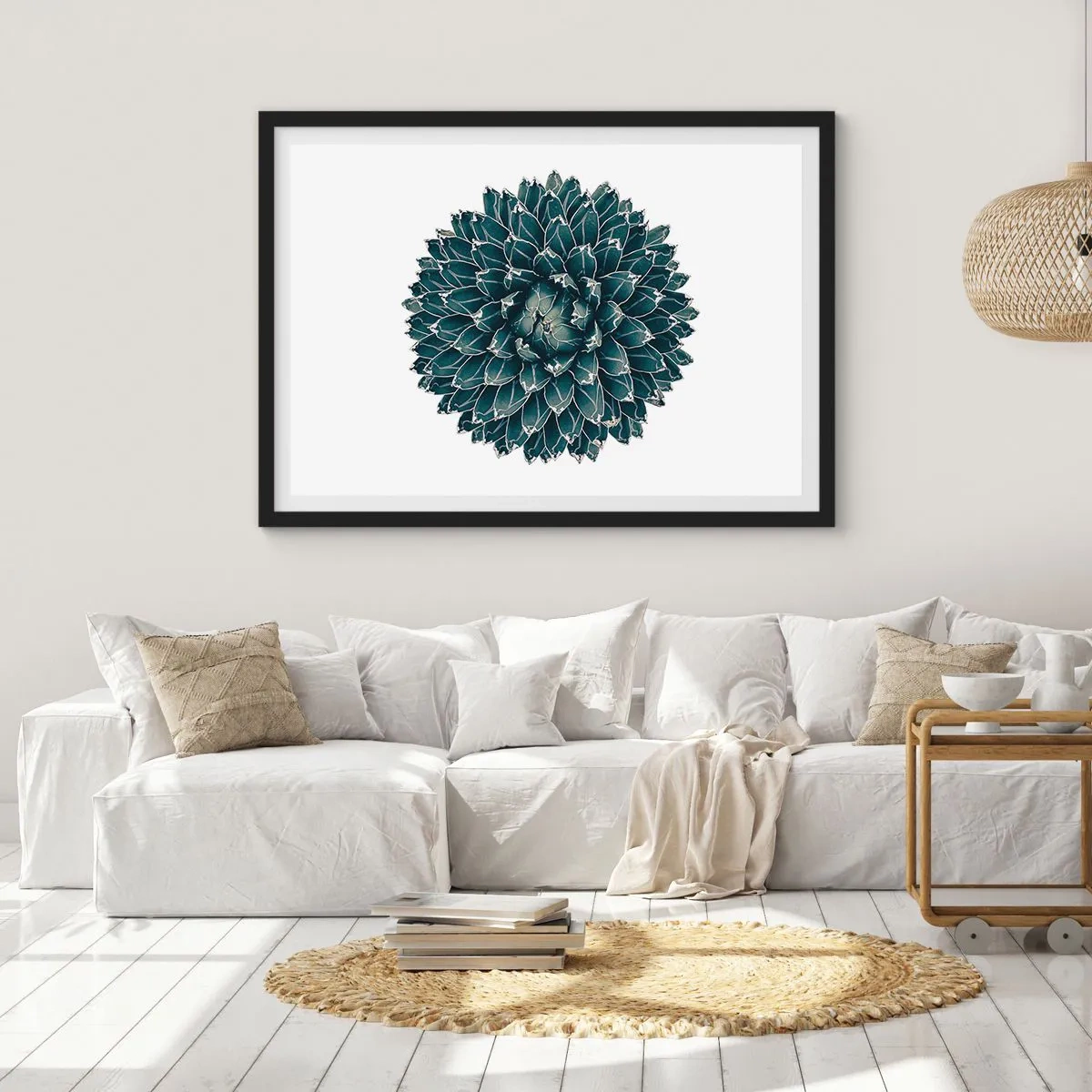 Plakát v černém rámu - Hvězda pouště - 70x50 cm
