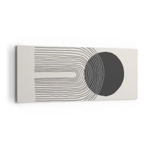 Obraz na plátně - Chvění a jistota - 120x50 cm