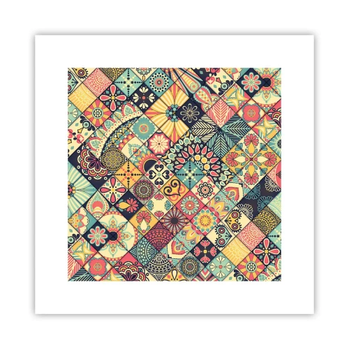Plakát - Marokánská vize - 30x30 cm