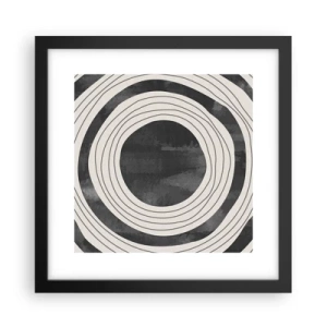 Plakát v černém rámu - Přesný zásah - 30x30 cm