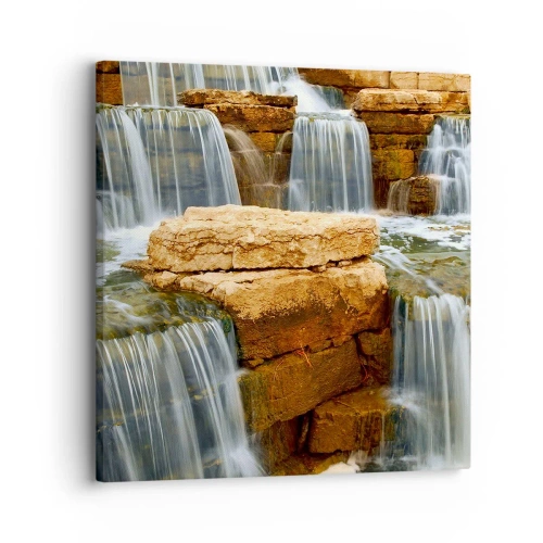 Obraz na plátně - Schody do nebe - 30x30 cm