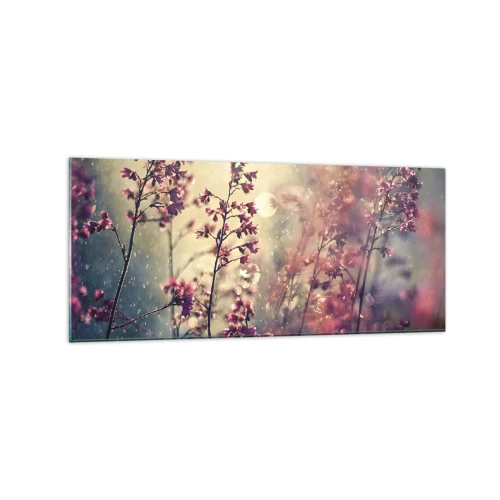 Obraz na skle - Tajná zahrada - 120x50 cm