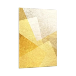 Obraz na skle - Počasí geometrie - 50x70 cm