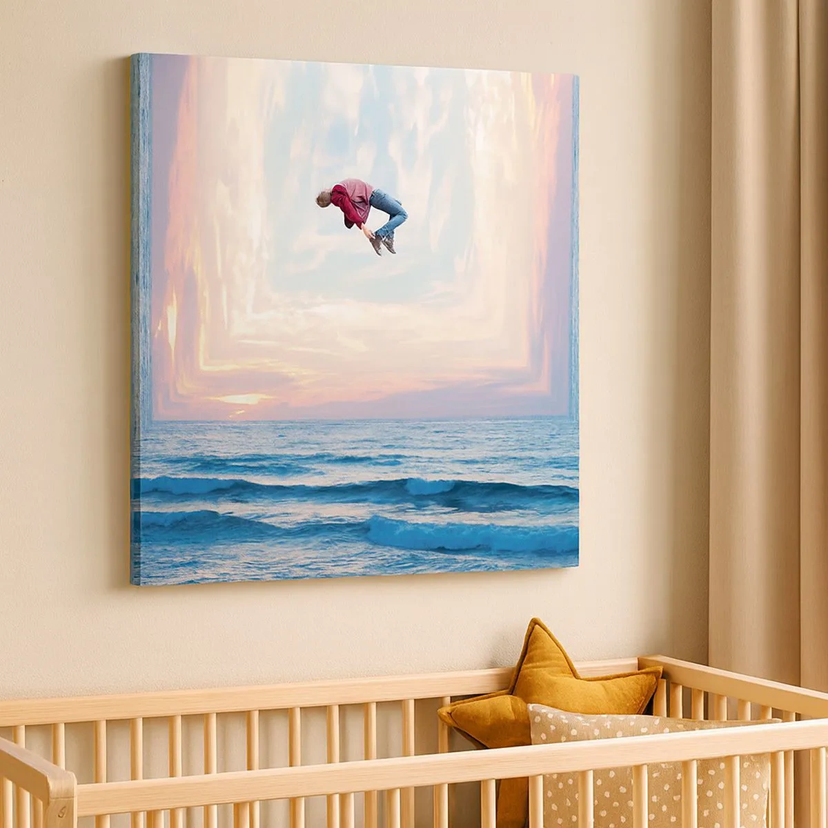 Obraz na plátně - Do jiné dimenze - 30x30 cm