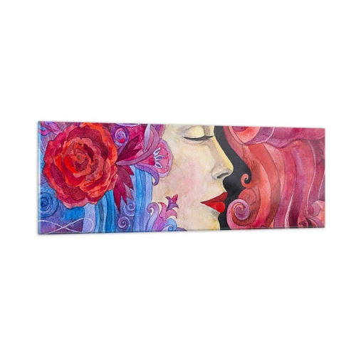 Obraz na skle - Secese stále živá - 90x30 cm