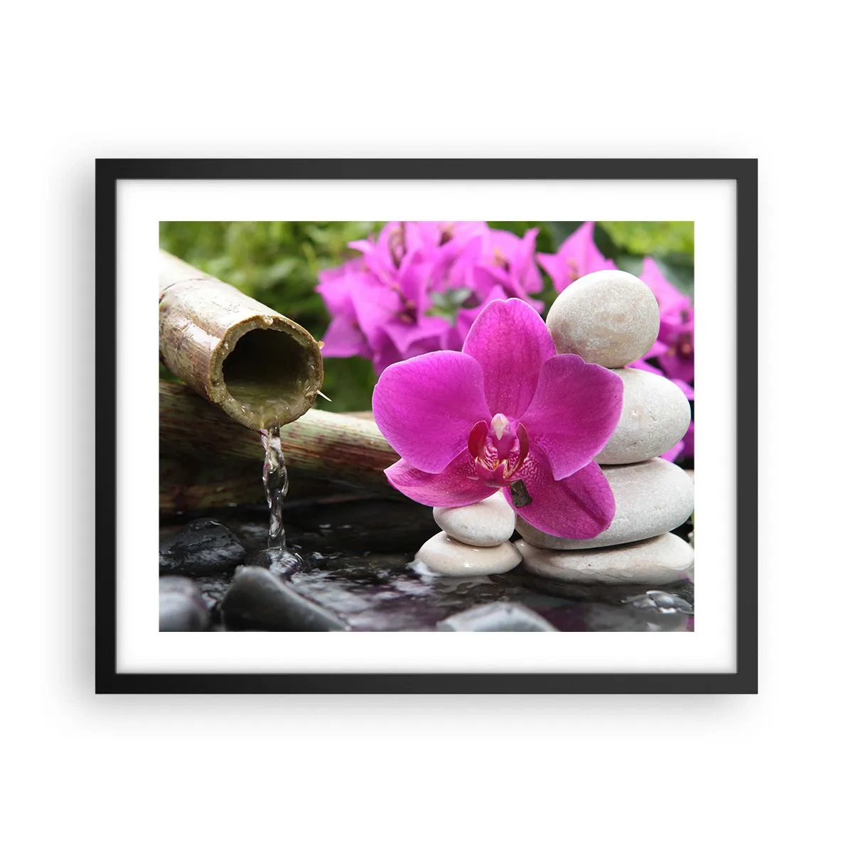 Plakát v černém rámu - Už odpočíváš - 50x40 cm