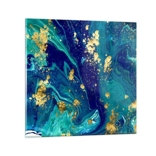 Obraz na skle - Plátky slunce - 50x50 cm