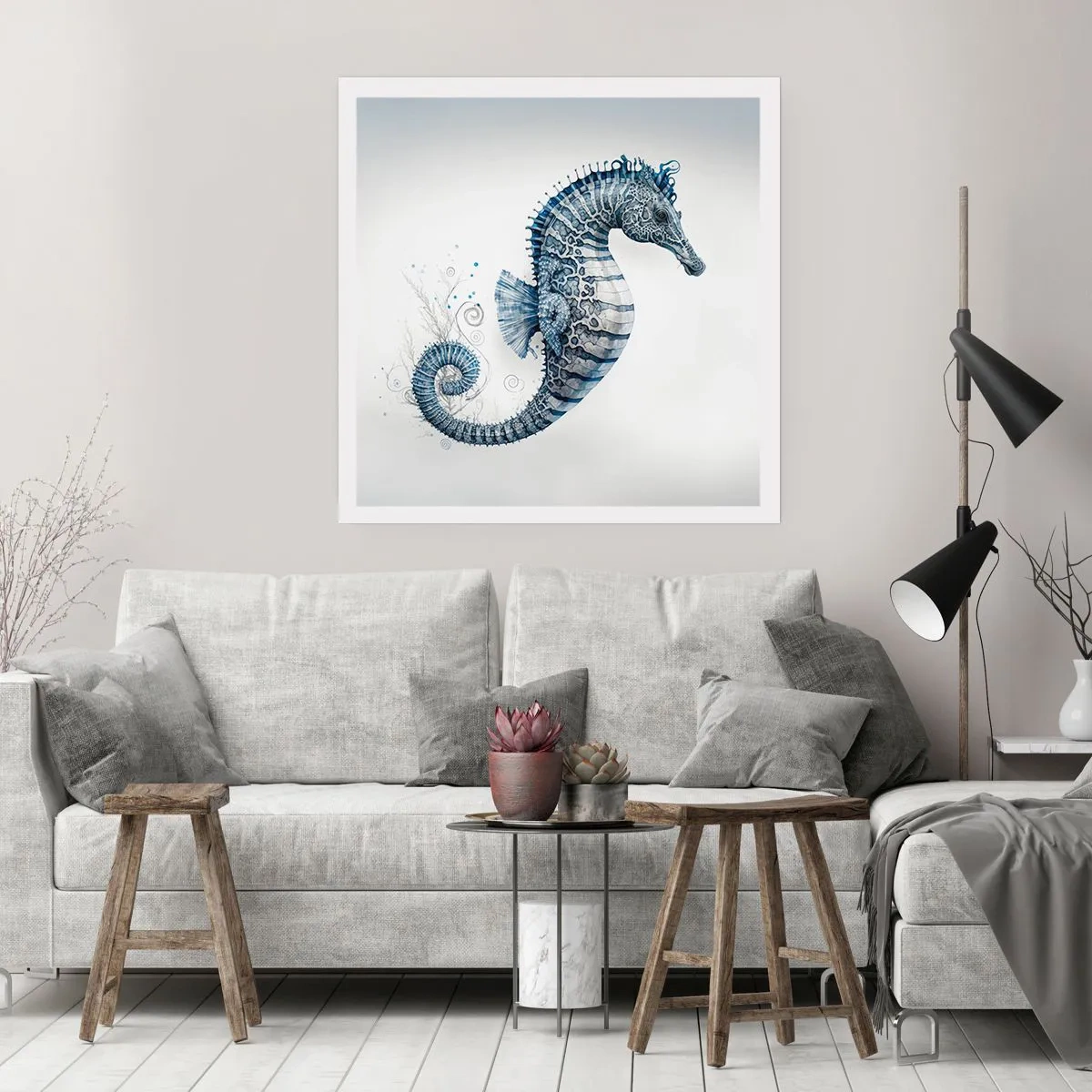 Plakát - Jemný vtip přírody - 40x40 cm