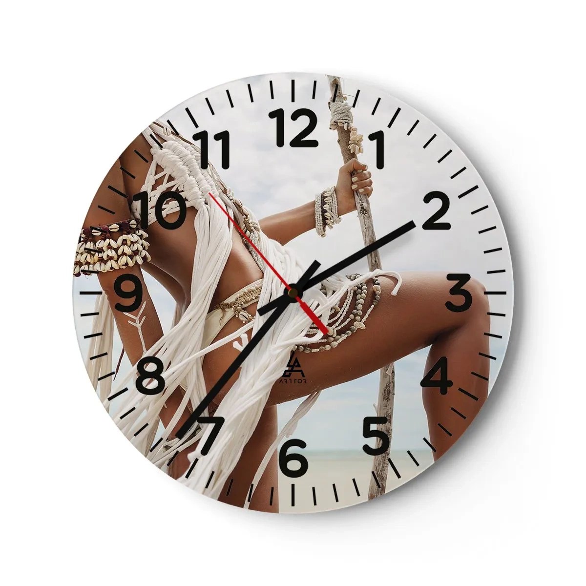 Nástěnné hodiny - Kněžka slunce - 40x40 cm