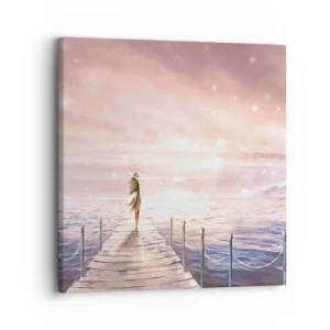 Obraz na plátně - Ve světle snu - 30x30 cm