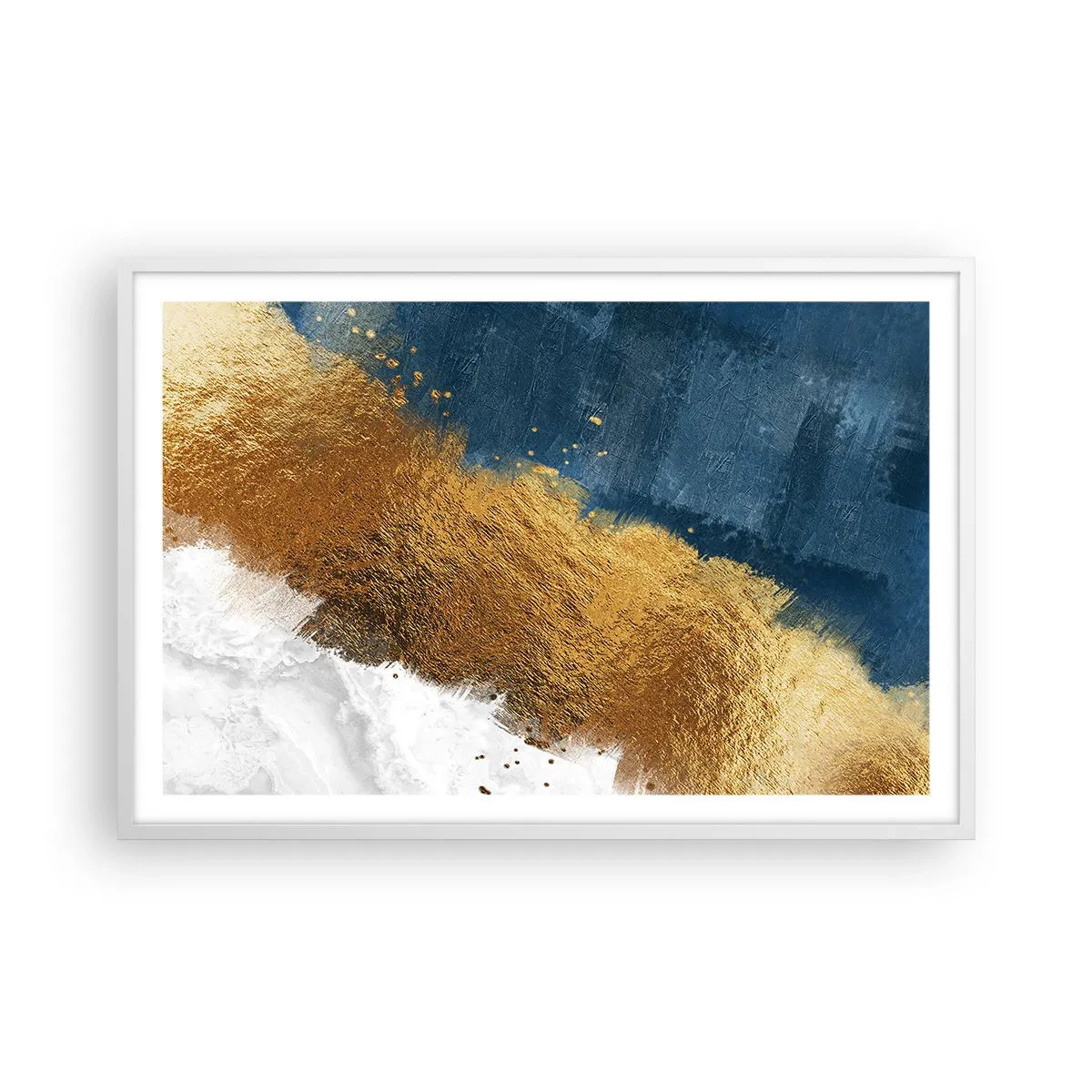 Plakát v bílém rámu - Barvy léta - 91x61 cm