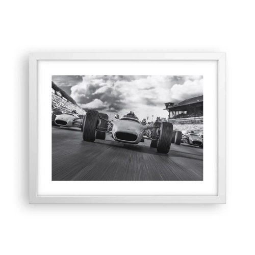 Plakát v bílém rámu - Tohle je síla! - 40x30 cm