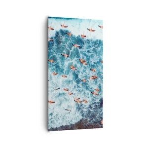 Obraz na plátně - Přímořský průvod - 65x120 cm