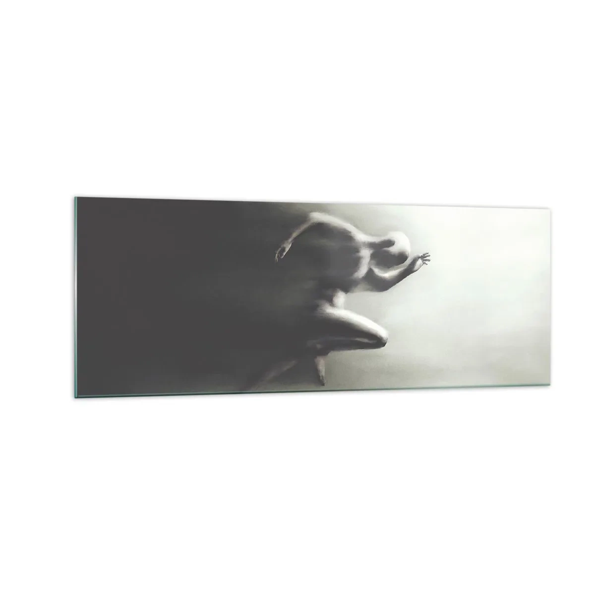 Obraz na skle - Nezastavitelný - 140x50 cm