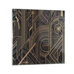 Obraz na skle - Koncepty, nápady, plány - 70x70 cm