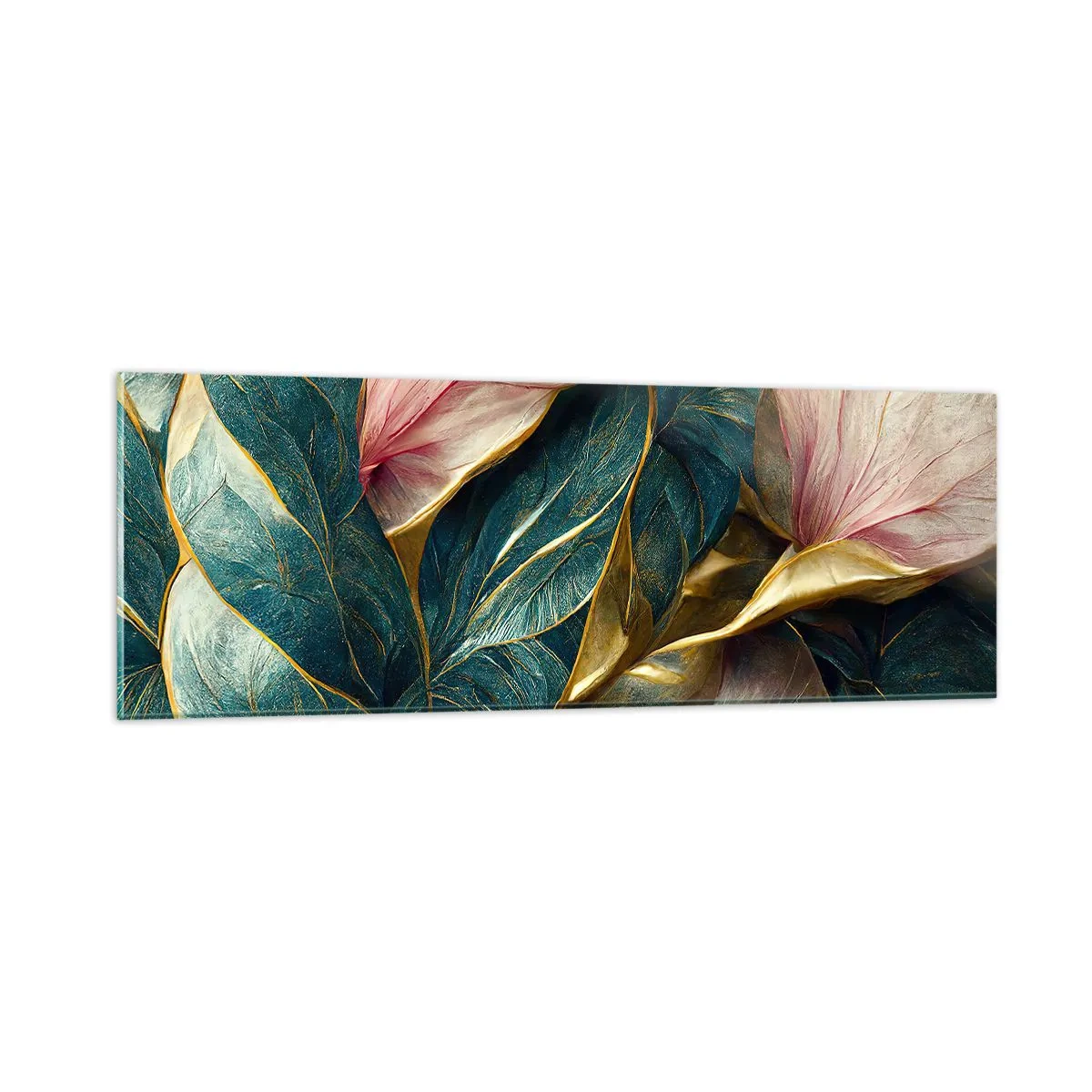 Obraz na skle - Přirozená elegance a styl - 90x30 cm