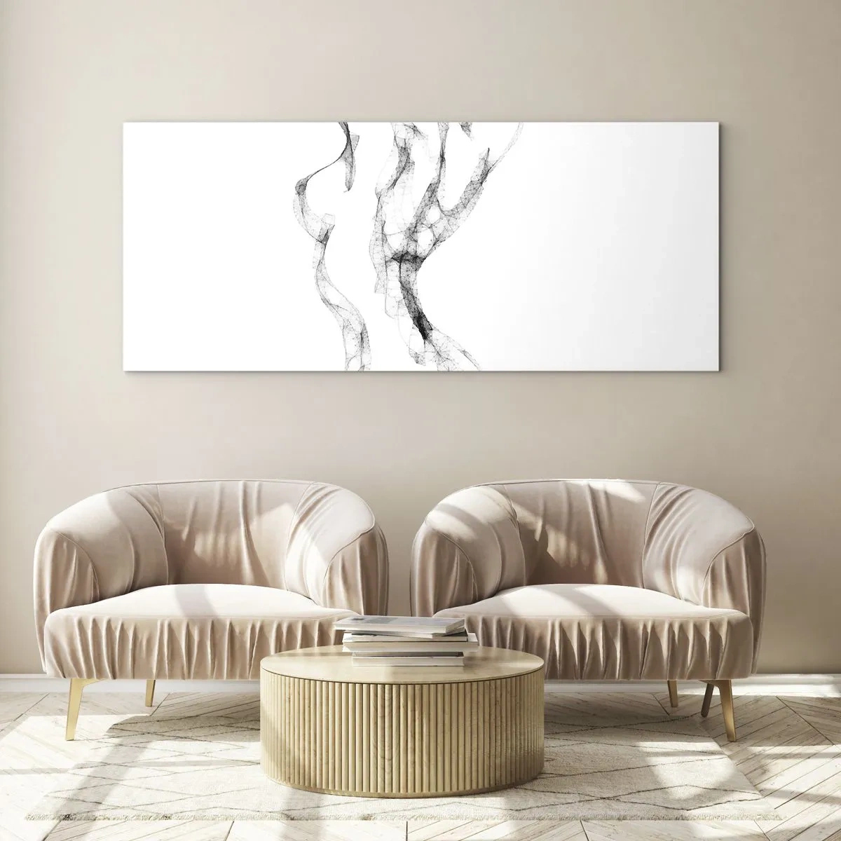 Obraz na skle - Krásná a silná - 120x50 cm
