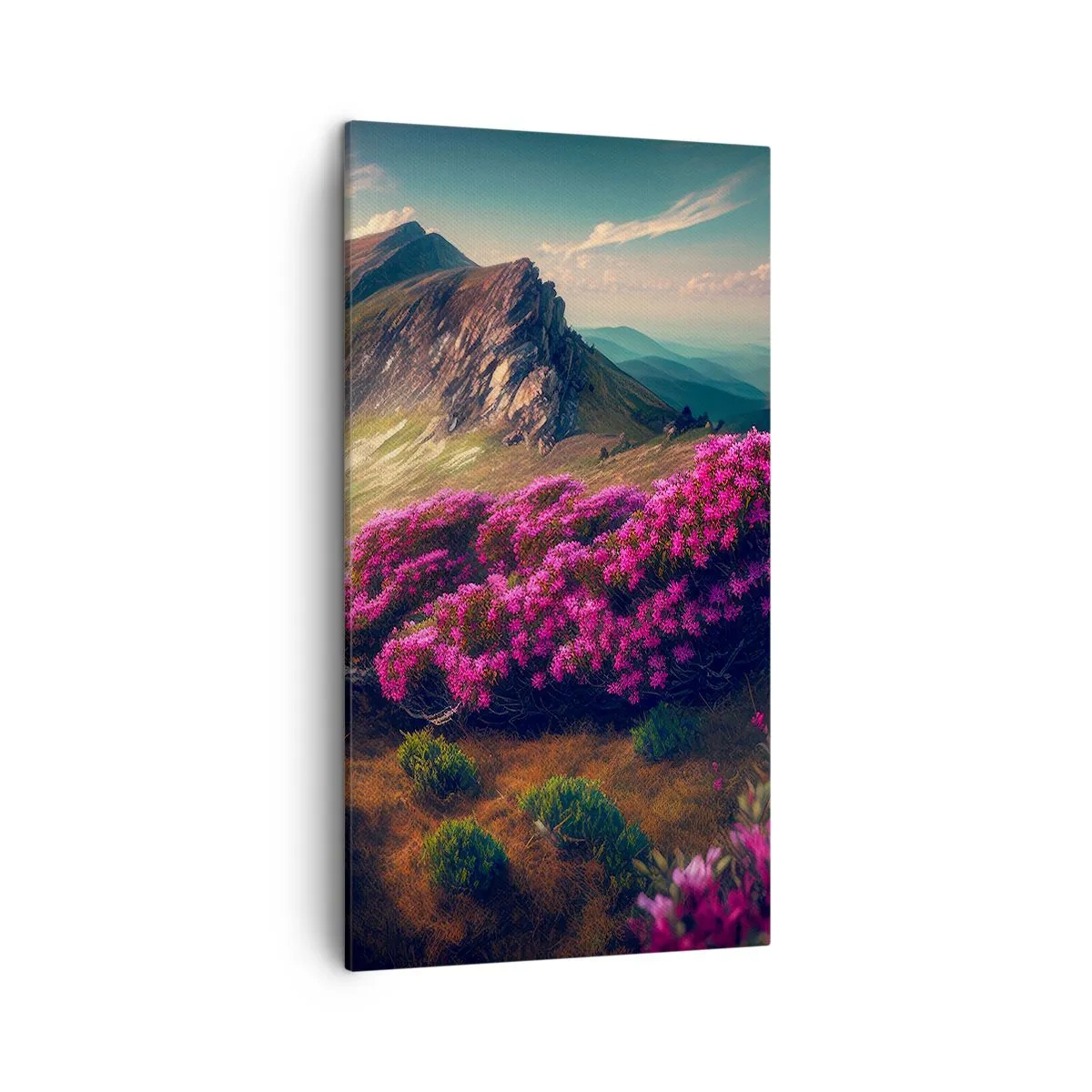 Obraz na plátně - Léto na horách - 45x80 cm
