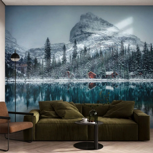 Fototapeta Premium Sand - Kanadské útočiště - Krajina, Kanada, Zima - 250x175 cm