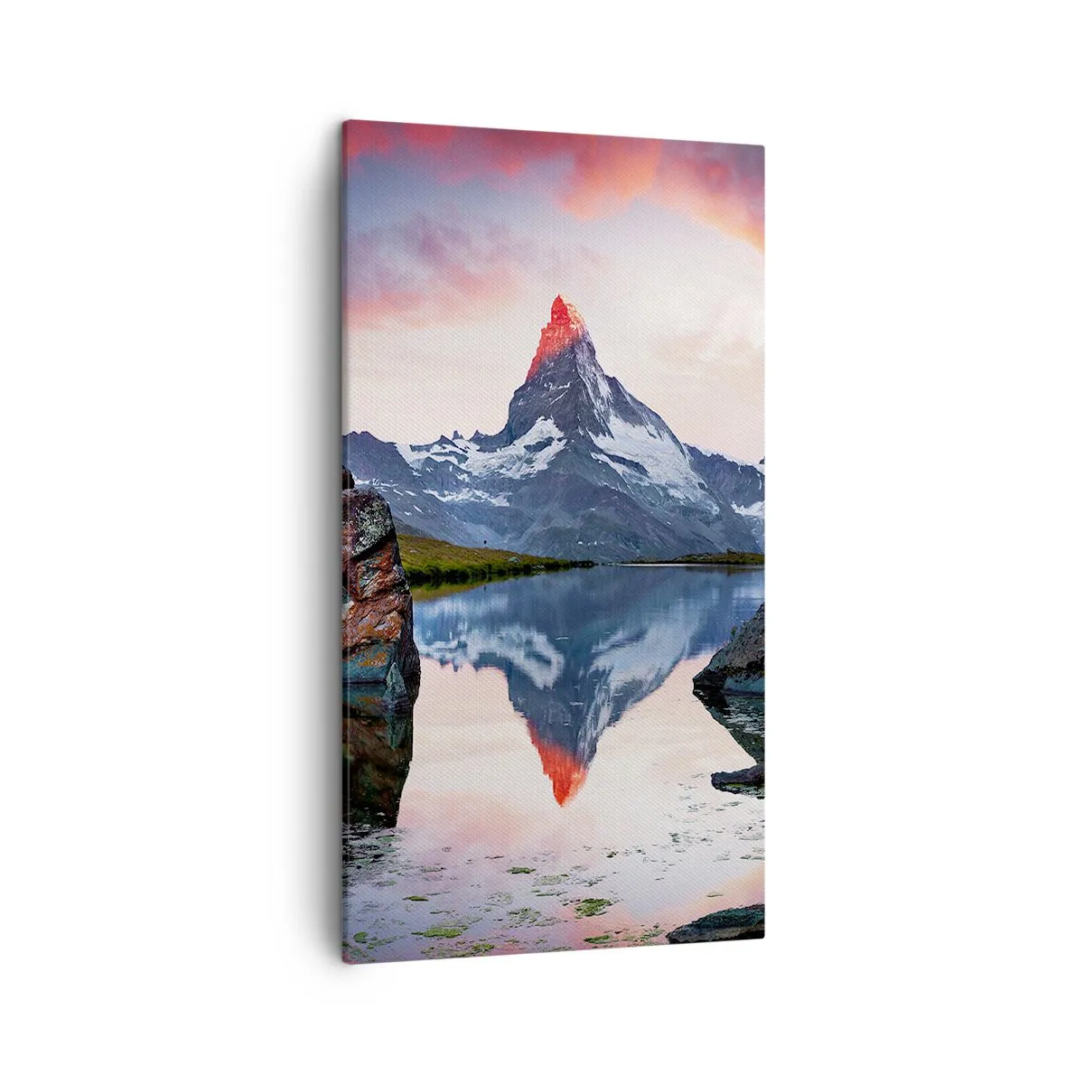 Obraz na plátně - Srdce hor je vřelé - 45x80 cm