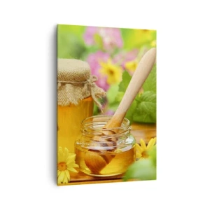 Obraz na plátně - Sladce a květinově - 70x100 cm