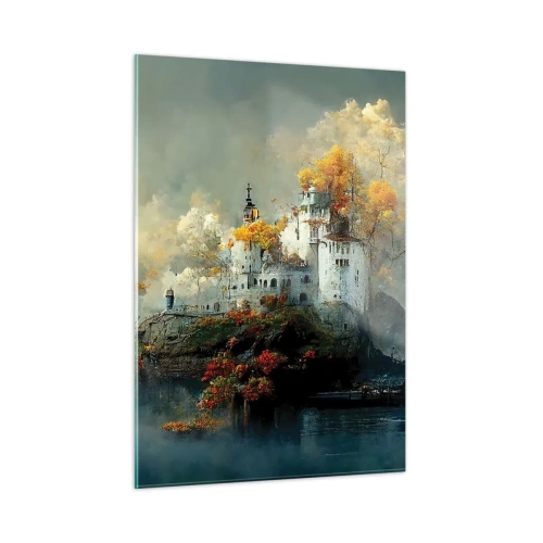 Obraz na skle - Začátek romantického příběhu - 50x70 cm