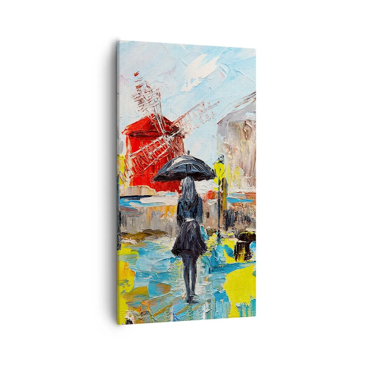 Obraz na plátně - Pařížské legendy - 55x100 cm