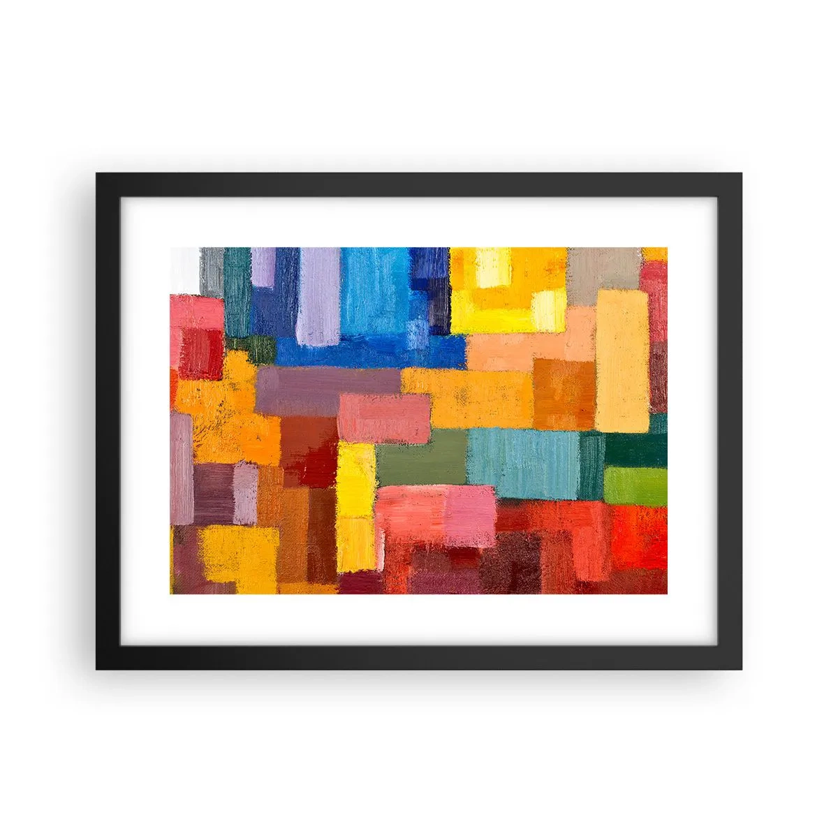 Plakát v černém rámu - Každý jiný, všechny barevné - 40x30 cm