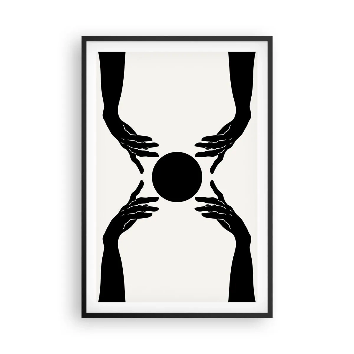 Plakát v černém rámu - Tajné znamení - 61x91 cm